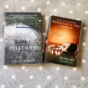 Two book bundle -  Her Mistake Heidi Perks & Reflected In You Sylvia Day